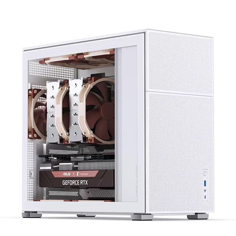 PC korpusas Jonsbo D41 MESH Midi Tower White