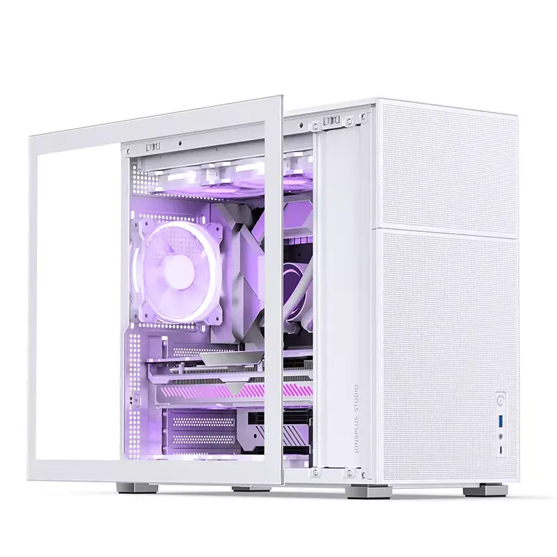 PC korpusas Jonsbo D41 MESH Midi Tower White
