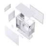 PC korpusas Jonsbo D41 MESH Midi Tower White