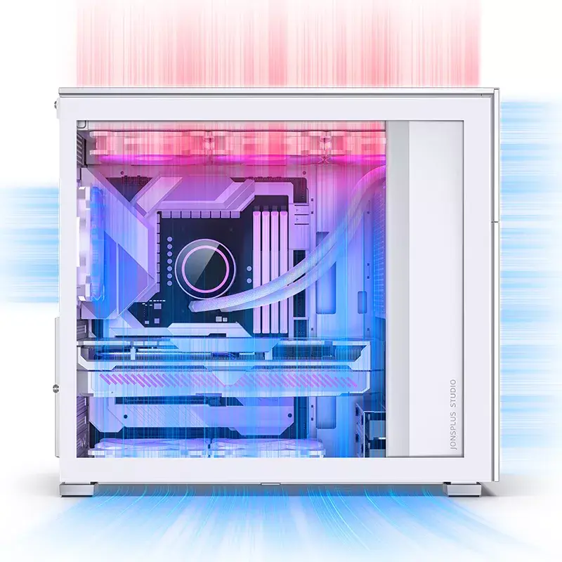PC korpusas Jonsbo D41 MESH Midi Tower White