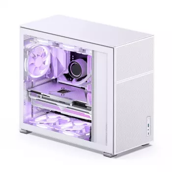 PC korpusas Jonsbo D41 MESH Midi Tower White