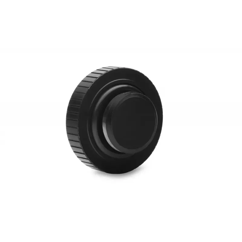 Kištukas EKWB EK-Quantum Torque — žalvarinis, juodas/sidabrinis, Ø 23 mm, aukštis 5,5 mm