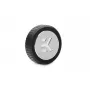 Kištukas EKWB EK-Quantum Torque — žalvarinis, juodas/sidabrinis, Ø 23 mm, aukštis 5,5 mm
