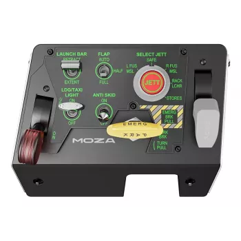 Moza Racing MTLP skydelis, juodas, metalinis, 196.5 mm, 134.7 mm, 149 mm, 680 g