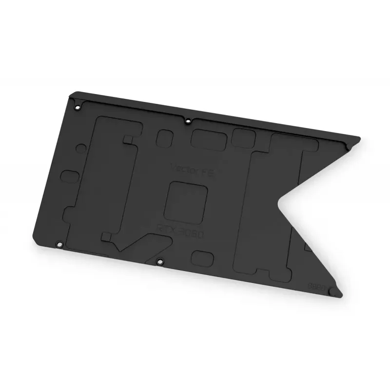 EK Water Blocks Aliumininis juodas galinis dangtelis