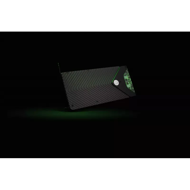 EK Water Blocks Aliumininis juodas galinis dangtelis
