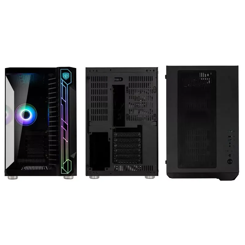 Korpusas Kolink Unity Code X Midi Tower Juodas