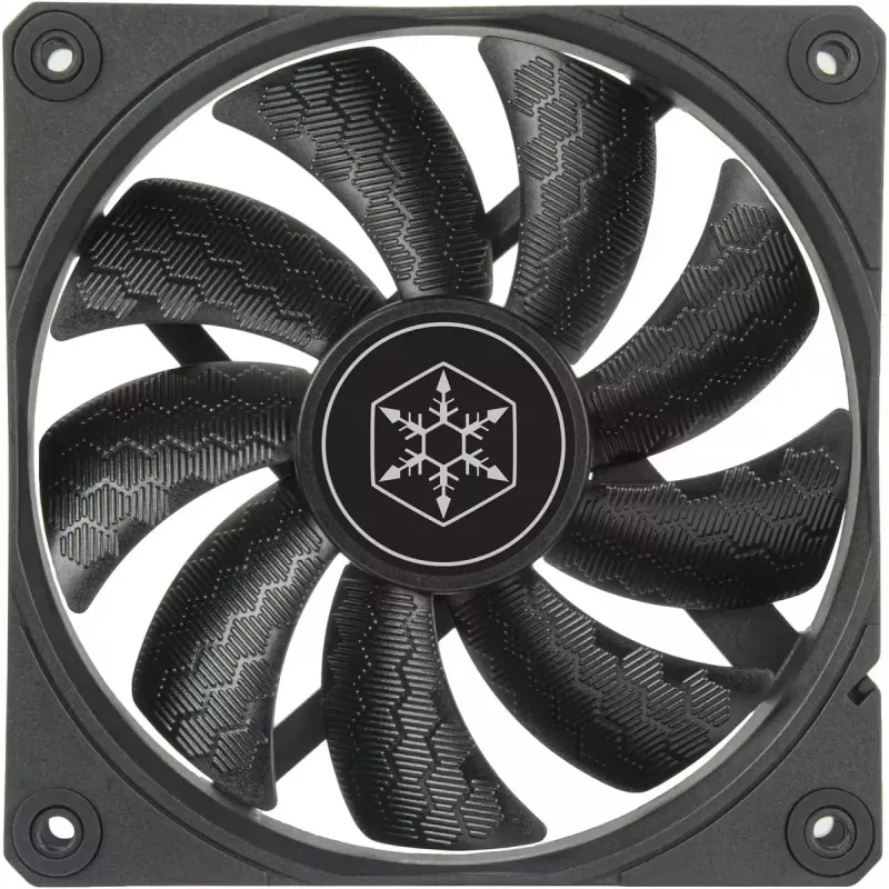 Korpuso ventiliatorius SILVERSTONE SST-SF120B 120 mm juodas