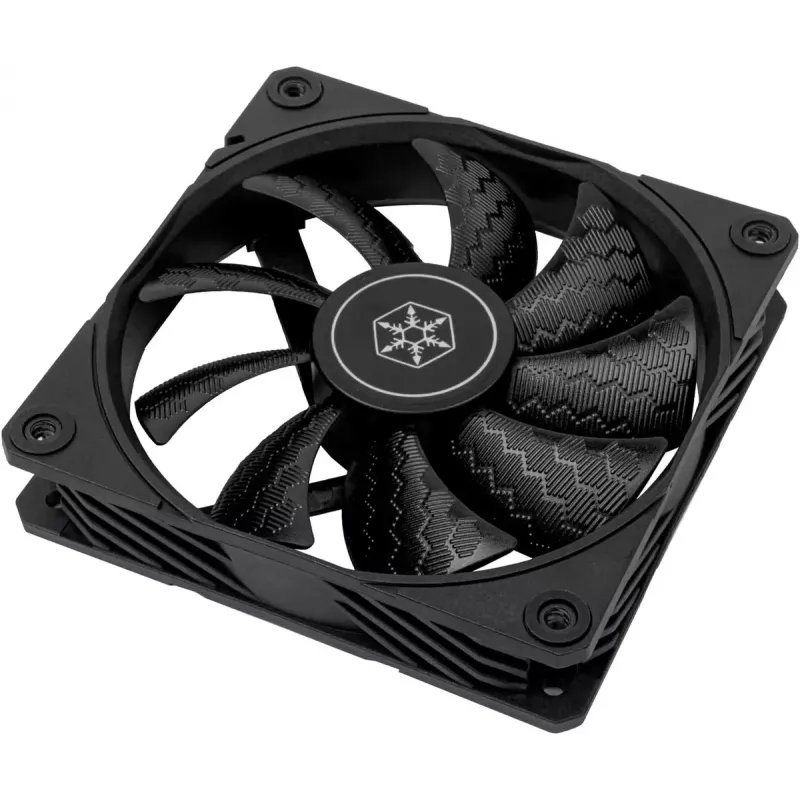 Korpuso ventiliatorius SILVERSTONE SST-SF120B 120 mm juodas