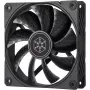 Korpuso ventiliatorius SILVERSTONE SST-SF120B 120 mm juodas