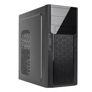 Korpusas PC Silverstone PS13 Mini Tower, juodas