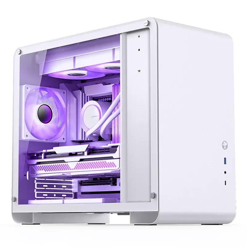 Korpusas Jonsbo U4 MINI WHITE Mini Tower Baltas