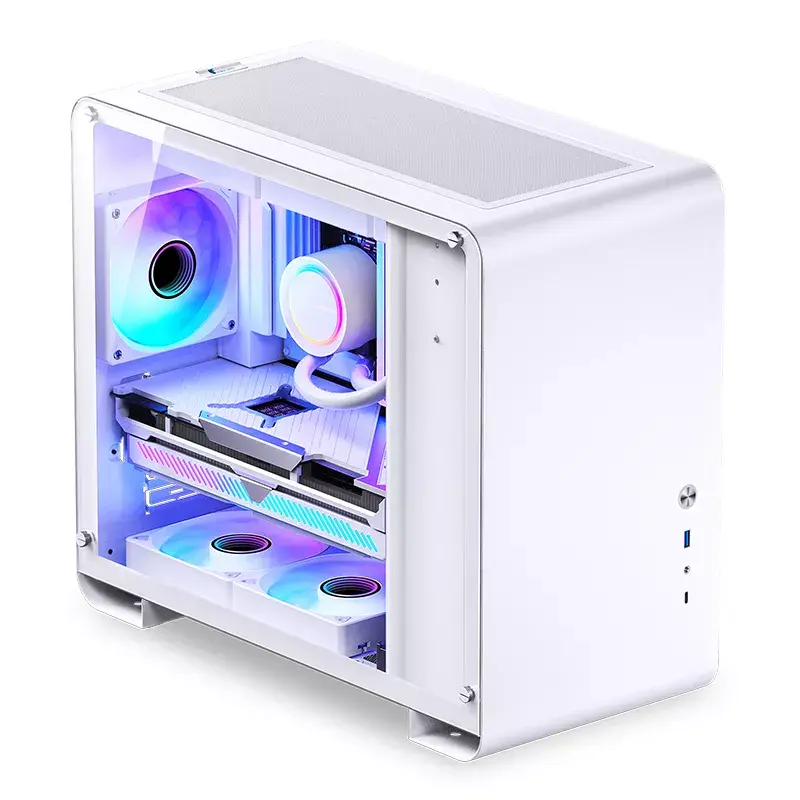 Korpusas Jonsbo U4 MINI WHITE Mini Tower Baltas