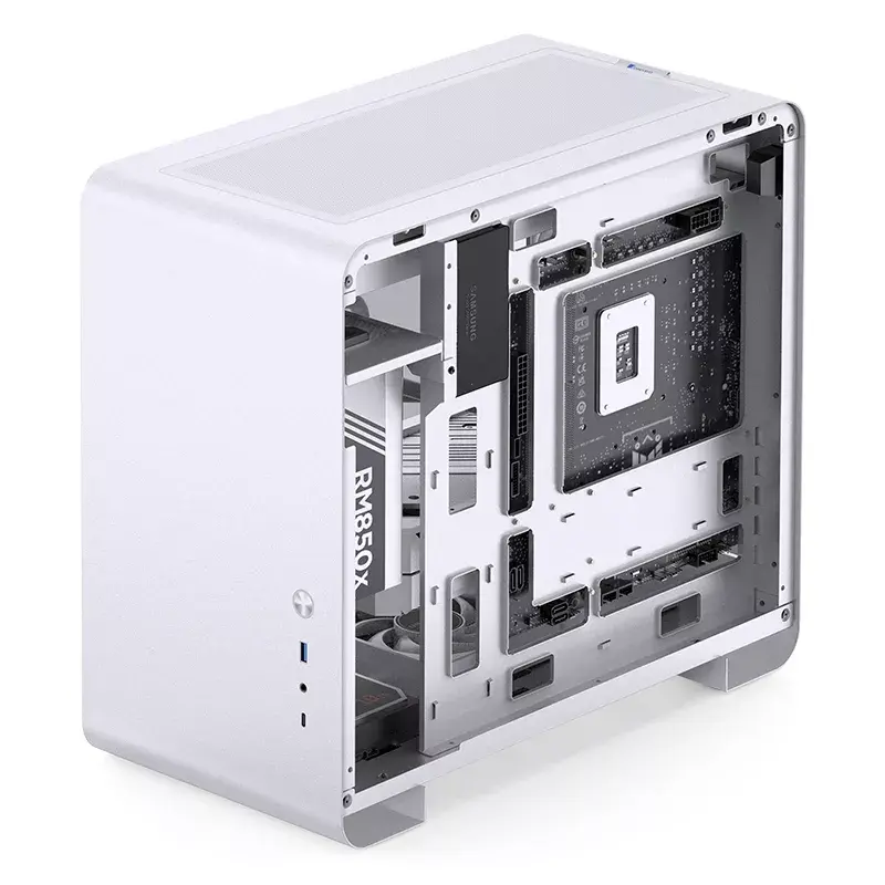 Korpusas Jonsbo U4 MINI WHITE Mini Tower Baltas