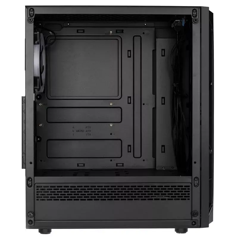 PC korpusas Kolink Inspire K7 ARGB Midi Tower juodas