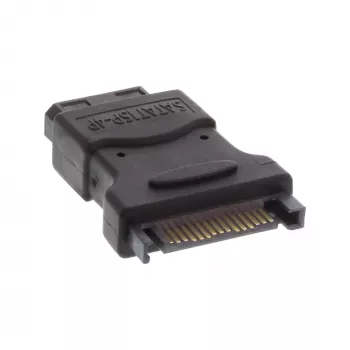 InLine SATA maitinimo adapteris 1x Molex 4 kontaktų kištukas / 15 kontaktų SATA lizdas