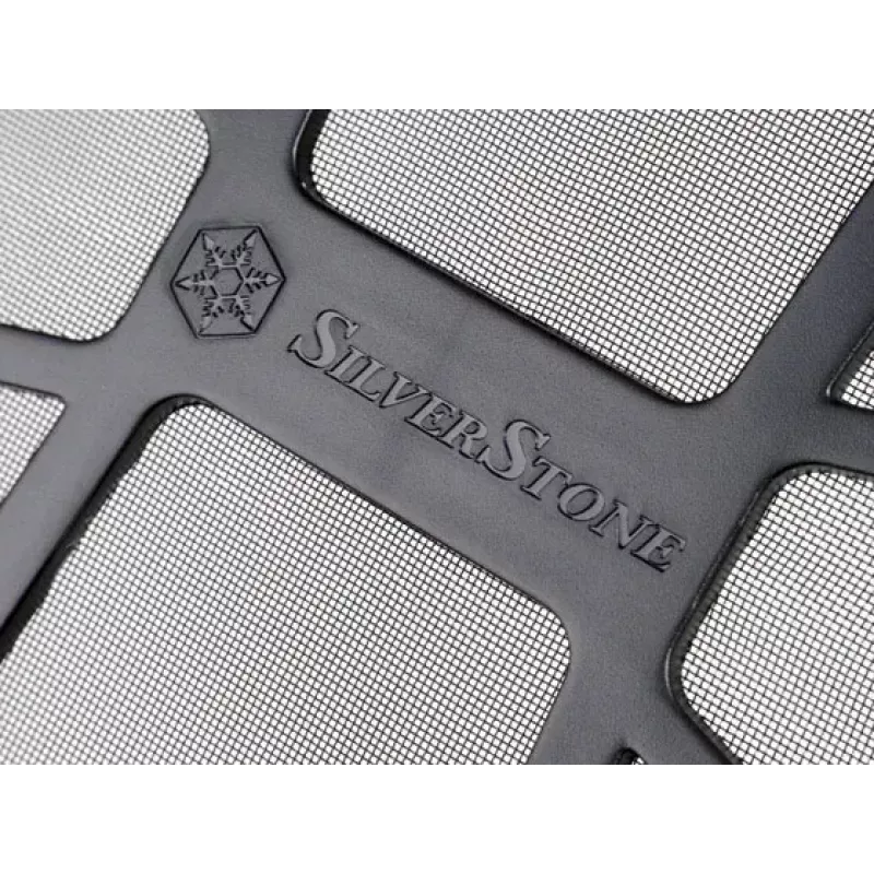 Dulkių filtras SILVERSTONE FF142 — 320×155×5 mm, juodas, modelis SSTFF142B