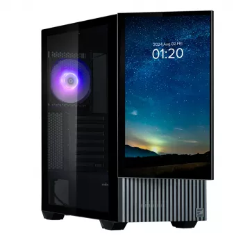 Korpusas PC Zalman Z10 DS Midi Tower Juodas