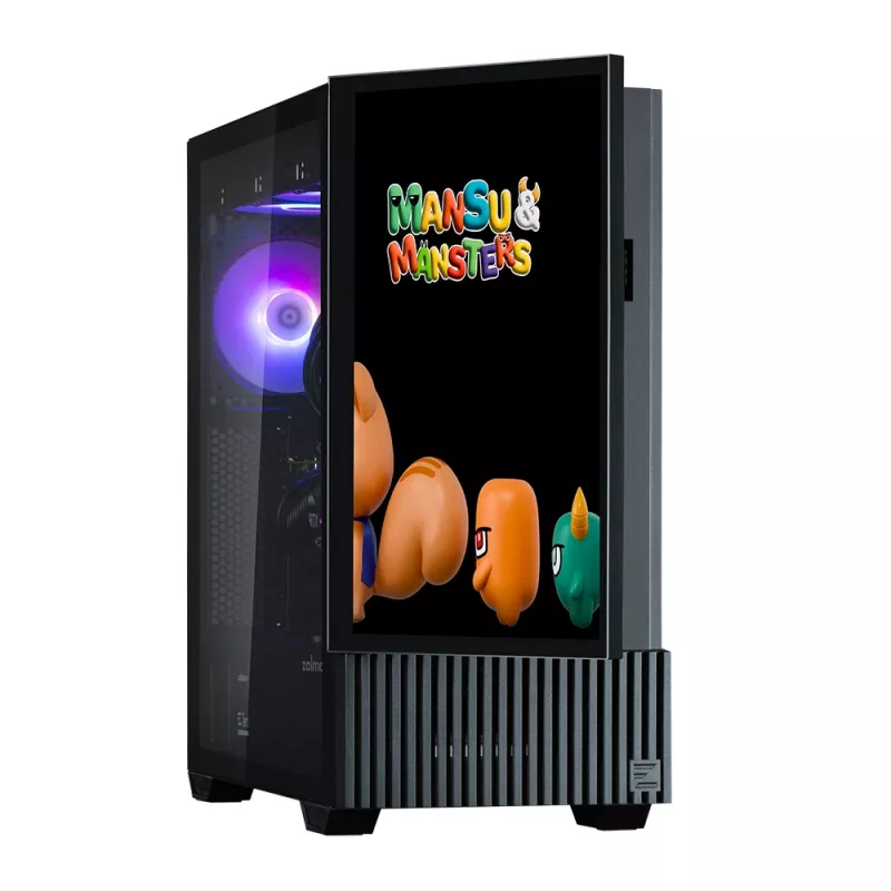 Korpusas PC Zalman Z10 DS Midi Tower Juodas