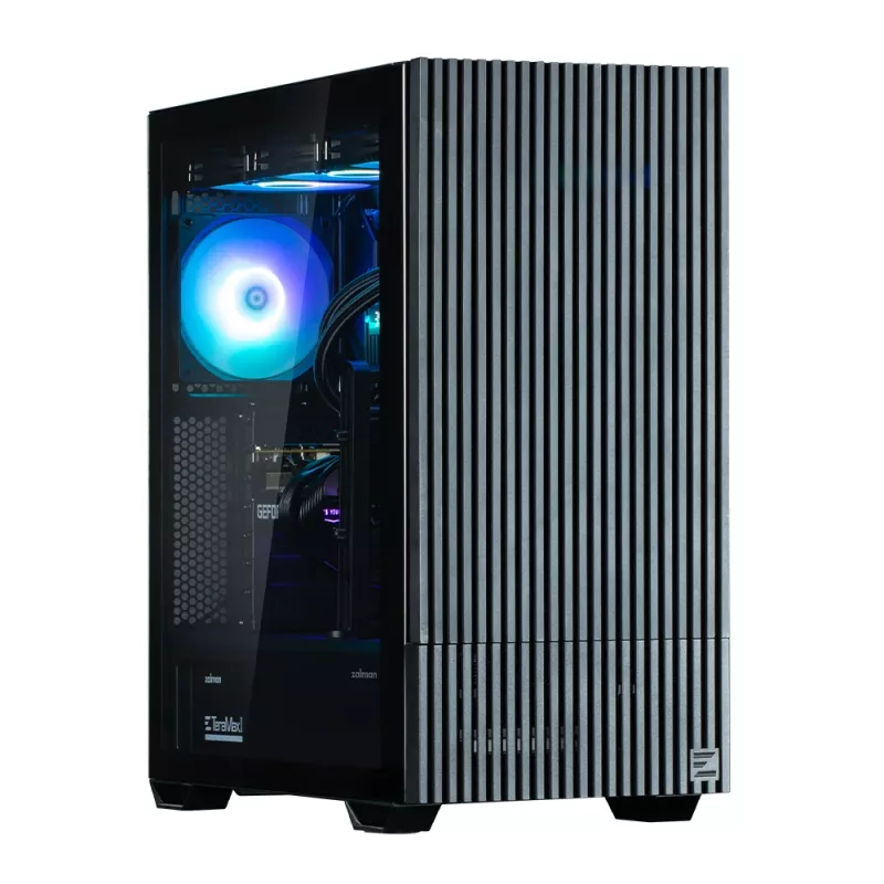Korpusas PC Zalman Z10 DS Midi Tower Juodas