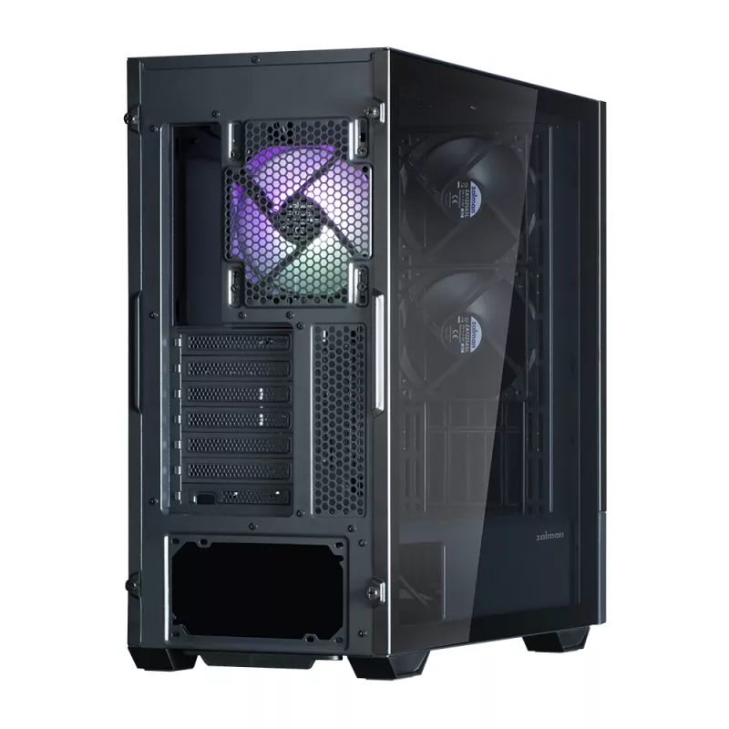 Korpusas PC Zalman Z10 DS Midi Tower Juodas