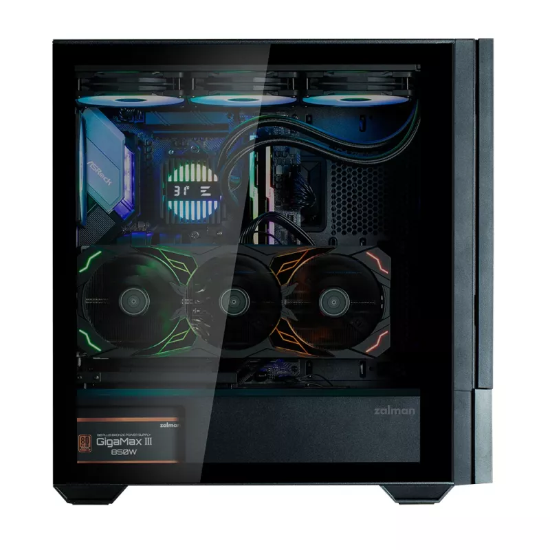 Korpusas PC Zalman Z10 DS Midi Tower Juodas