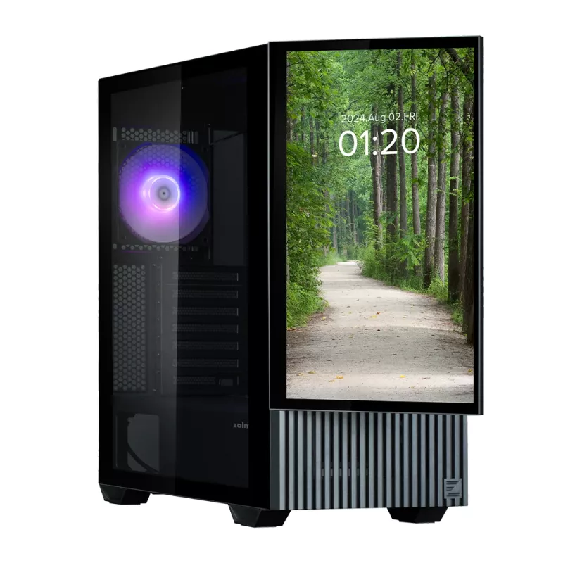 Korpusas PC Zalman Z10 DS Midi Tower Juodas