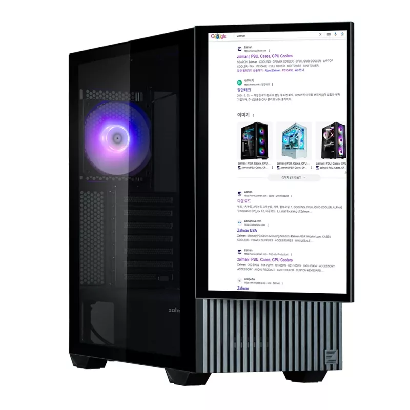 Korpusas PC Zalman Z10 DS Midi Tower Juodas