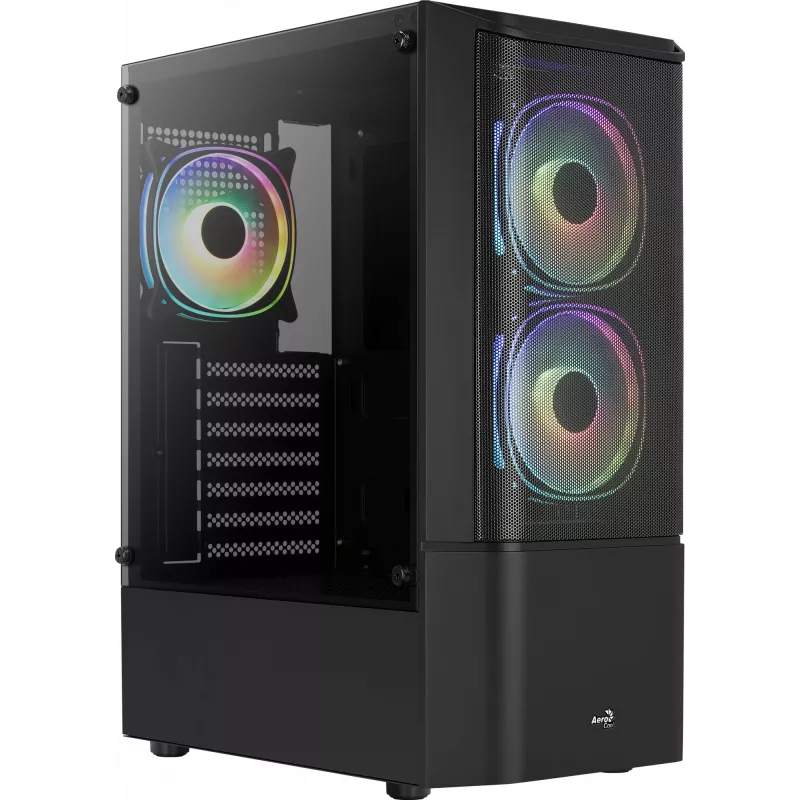 Korpusas Aerocool Quantum Mesh Midi Tower juodas