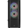 Korpusas Aerocool Quantum Mesh Midi Tower juodas
