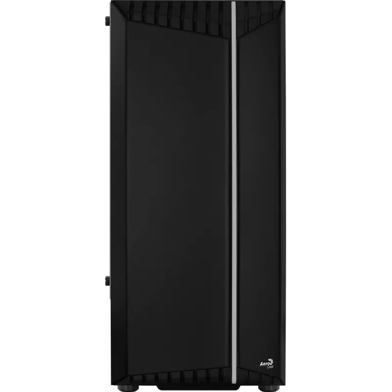 Aerocool Bionic V2 (PGS Bionic-G-BK-v2) Midi Tower kompiuterio korpusas, ATX, RGB, grūdintas stiklas, juodas