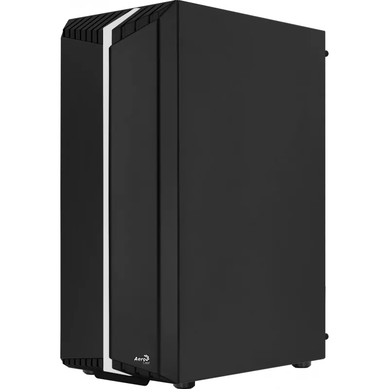Aerocool Bionic V2 (PGS Bionic-G-BK-v2) Midi Tower kompiuterio korpusas, ATX, RGB, grūdintas stiklas, juodas