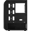 Aerocool Bionic V2 (PGS Bionic-G-BK-v2) Midi Tower kompiuterio korpusas, ATX, RGB, grūdintas stiklas, juodas
