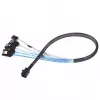 Laidas Silverstone CPS05 0,5 m Mini-SAS SFF-8643 į SATA 7 kontaktų