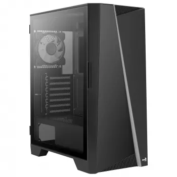 Korpusas Aerocool MIRAGEBK su ARGB 12cm ventiliatoriumi