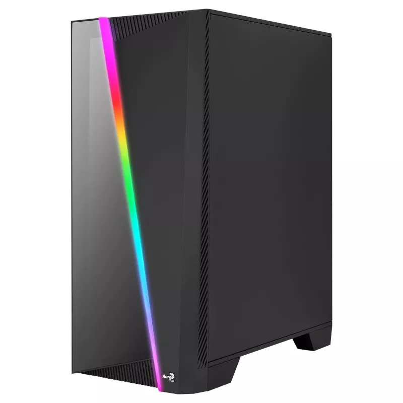 Korpusas Aerocool MIRAGEBK su ARGB 12cm ventiliatoriumi