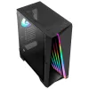 Korpusas Aerocool MIRAGEBK su ARGB 12cm ventiliatoriumi