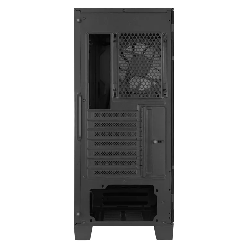 Korpusas Aerocool MIRAGEBK su ARGB 12cm ventiliatoriumi