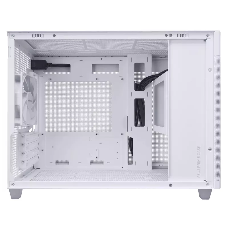 ASUS Prime AP201 MicroATX Mini Tower Baltas korpusas