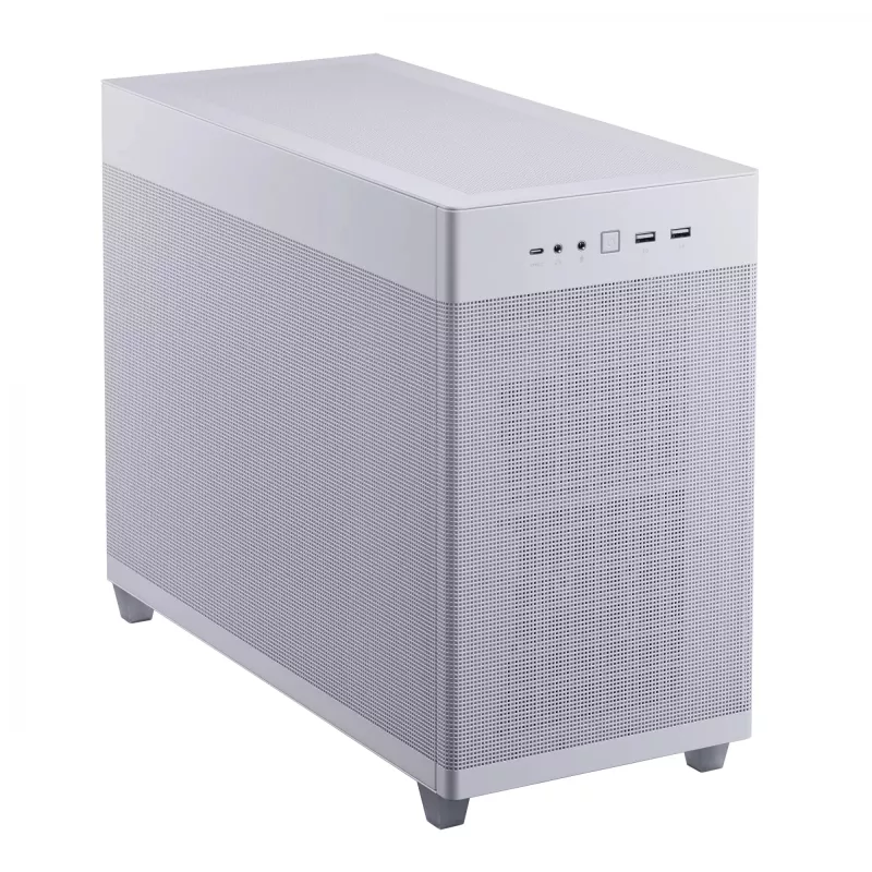 ASUS Prime AP201 MicroATX Mini Tower Baltas korpusas