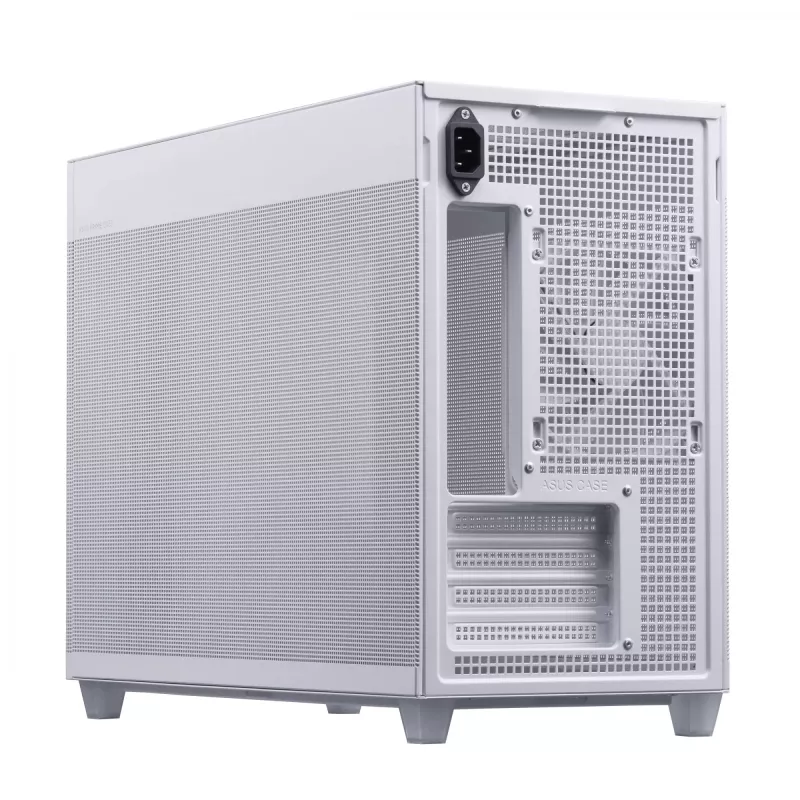 ASUS Prime AP201 MicroATX Mini Tower Baltas korpusas