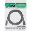 InLine 35630 USB 3.2 Gen.1 kabelis ilgintuvas, A tipo kištukas – A tipo lizdas, 3 m, juodas