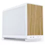 Korpusas Lian Li A3-mATX Micro Tower Baltas su Medžio Akcentais — Micro-ATX/Mini-ITX, ATX/SFX/SFX‑L PSU palaikymas