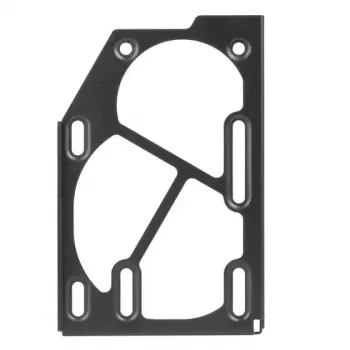 Montavimo rinkinys Silverstone FDP01 Plieninis Juodas 92x142x35mm