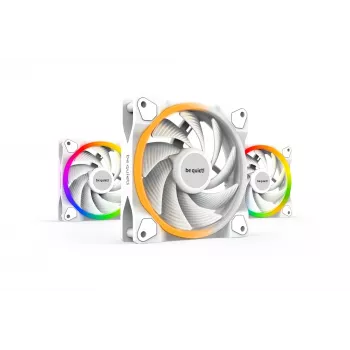 be quiet! Light Wings White 120mm PWM high-speed Triple-Pack – 3 vnt. 12 cm korpuso ventiliatoriai