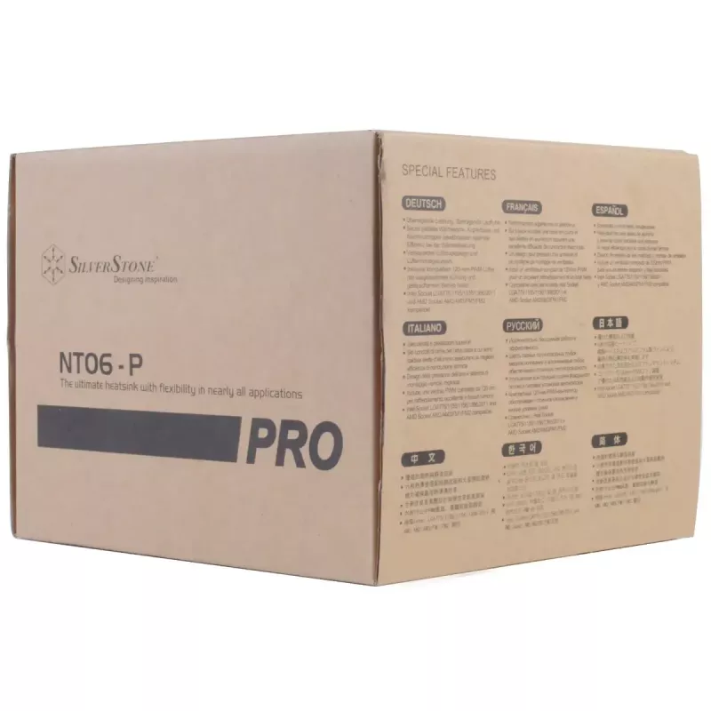 Aušintuvas procesoriui Silverstone NT06-PRO 120 mm