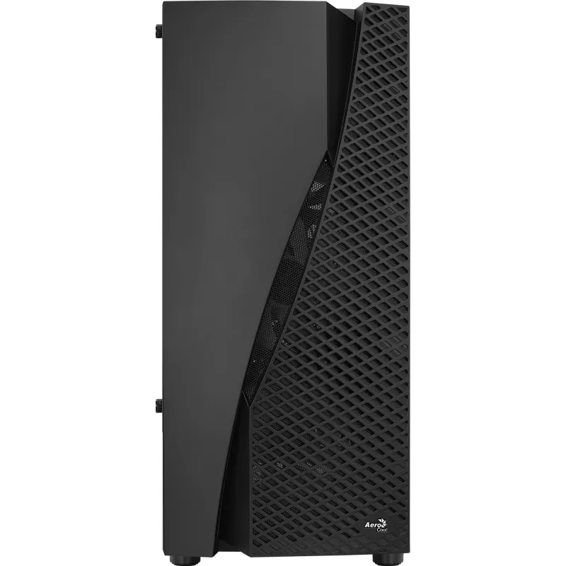 Aerocool WAVEBKV3 ATX korpusas su grūdintu stiklu ir 4 RGB ventiliatoriais, juodas