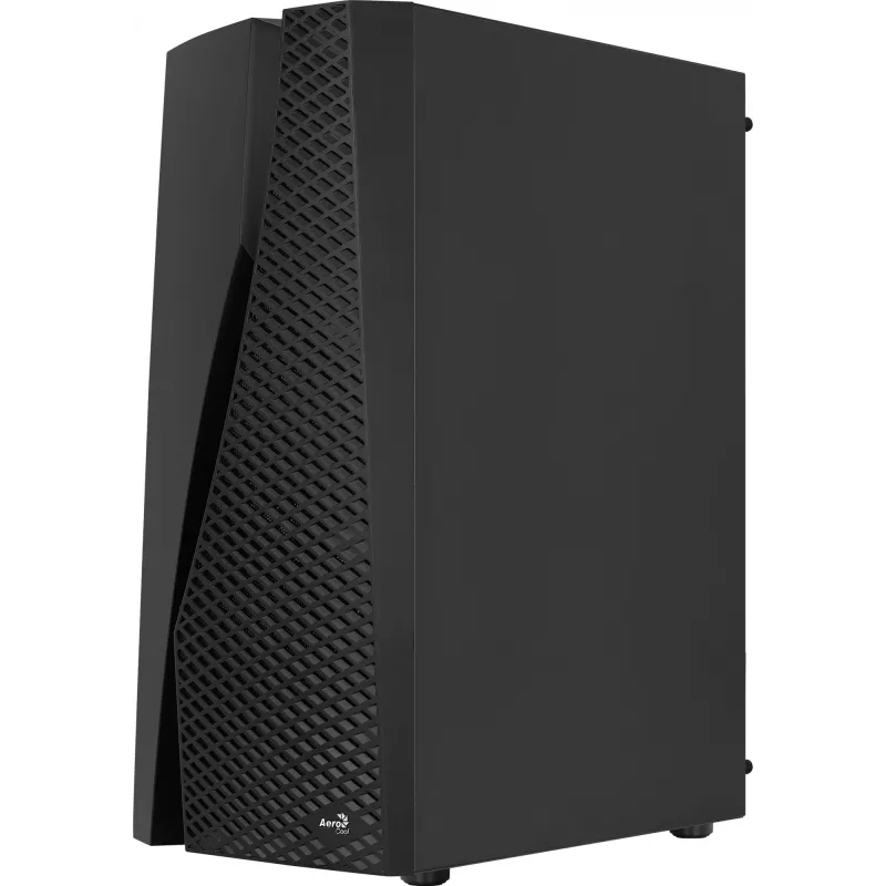 Aerocool WAVEBKV3 ATX korpusas su grūdintu stiklu ir 4 RGB ventiliatoriais, juodas