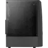 Aerocool WAVEBKV3 ATX korpusas su grūdintu stiklu ir 4 RGB ventiliatoriais, juodas