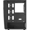 Aerocool WAVEBKV3 ATX korpusas su grūdintu stiklu ir 4 RGB ventiliatoriais, juodas